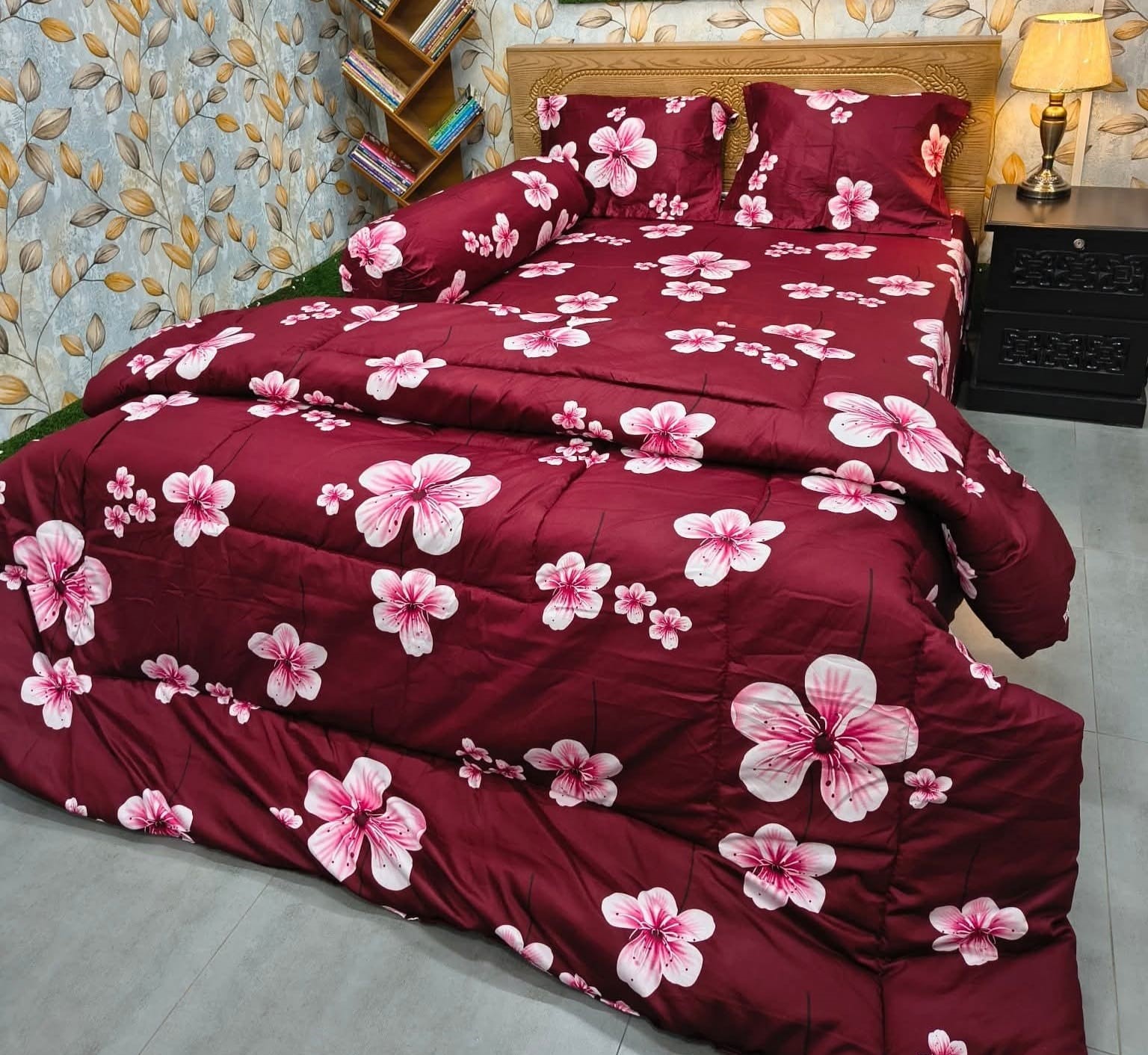 5-Piece Towel Premium Comforter Combo Set