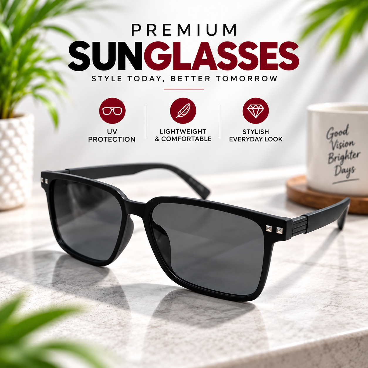 Wayfarer style Sunglasses