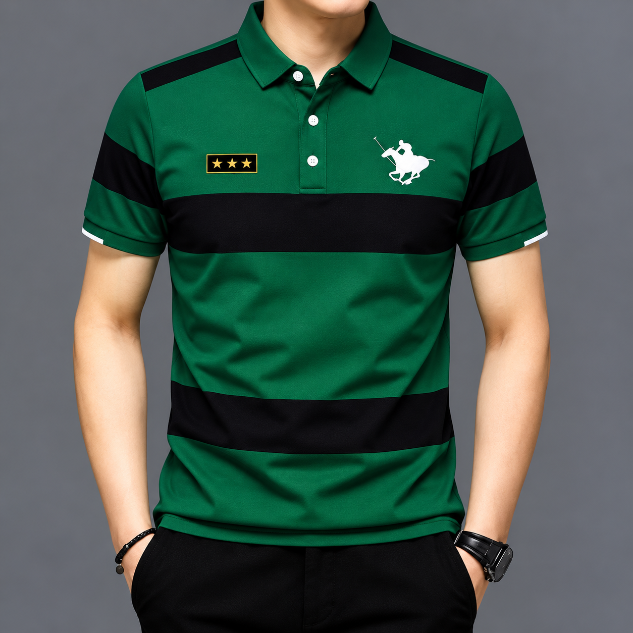 Cotton Polo Shirt For Men's