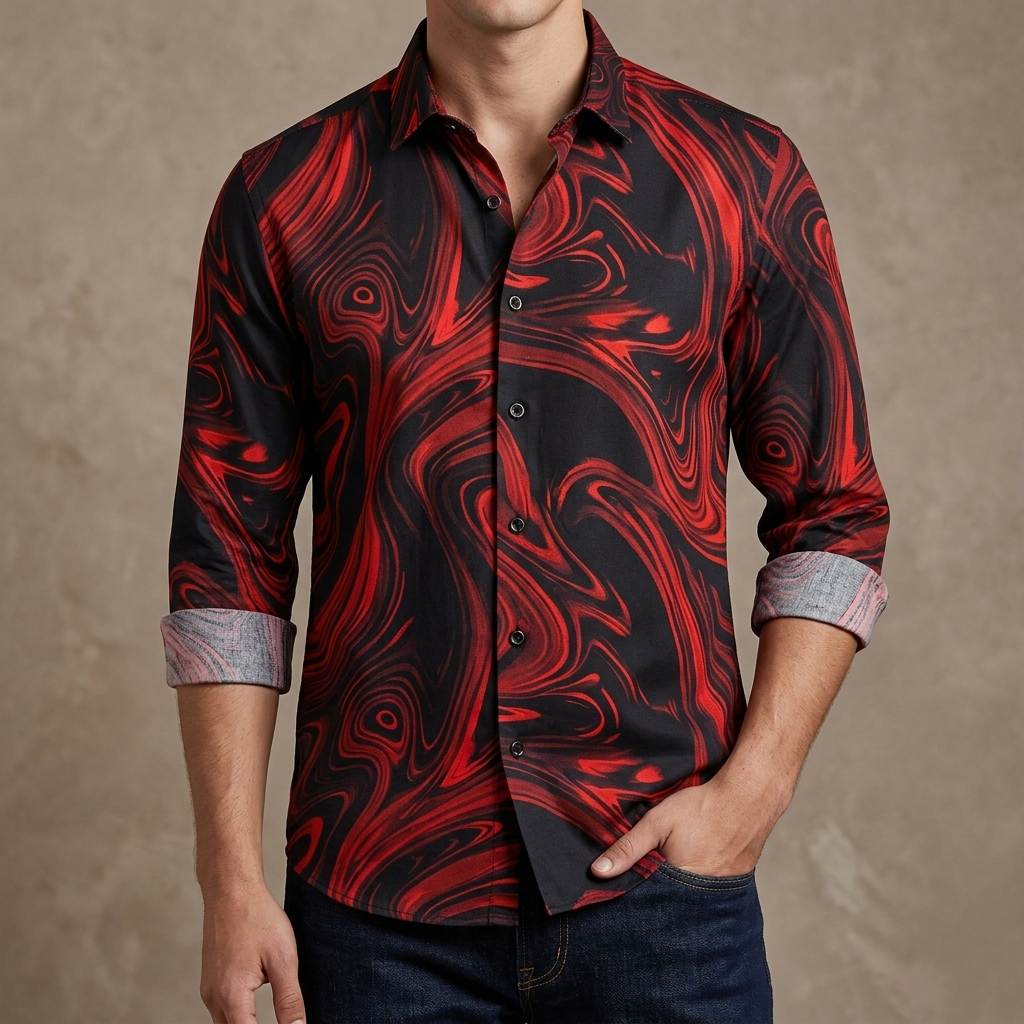 Pure Cotton full Sleeve Shirt for Men's
