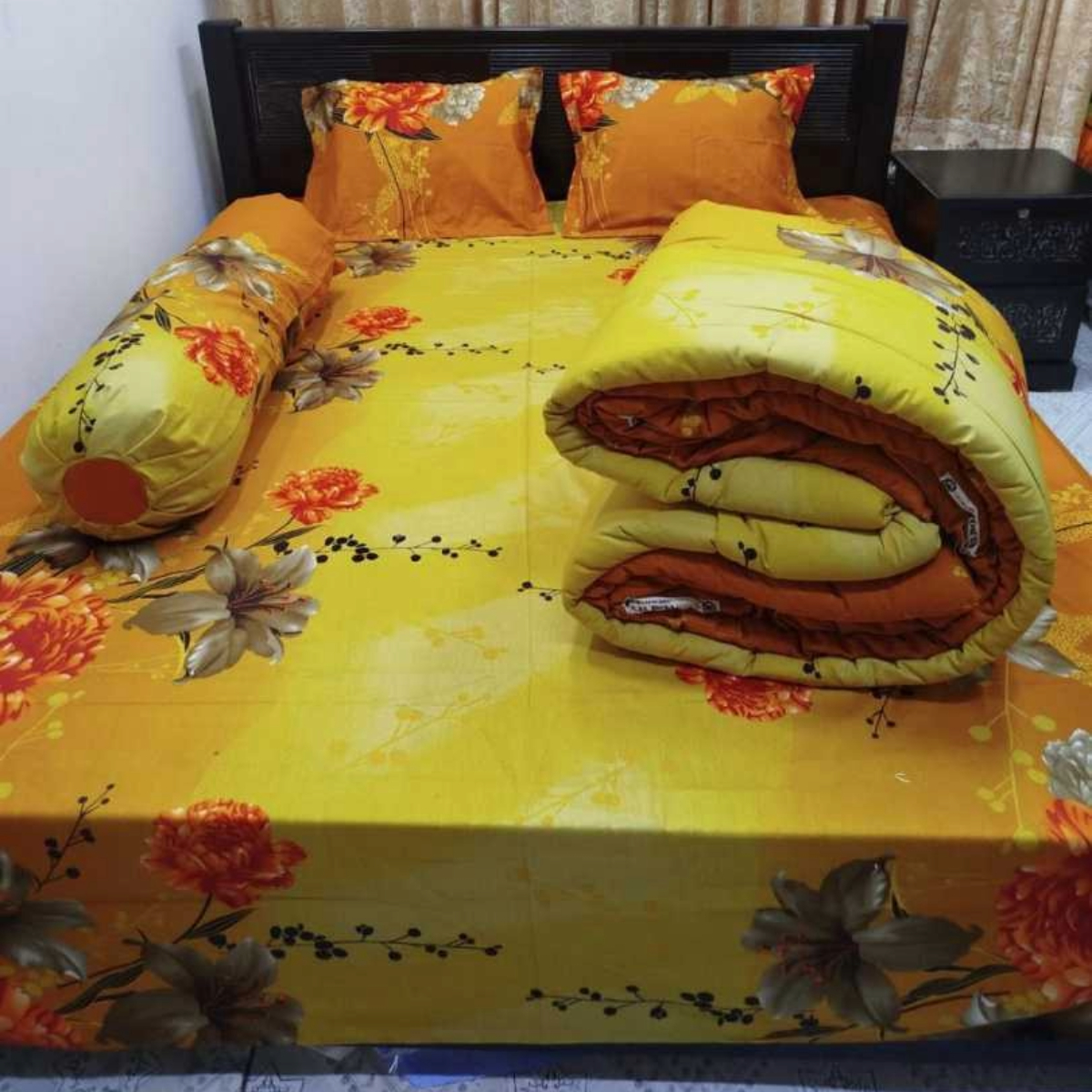 5-Piece Towel Premium Comforter Combo Set