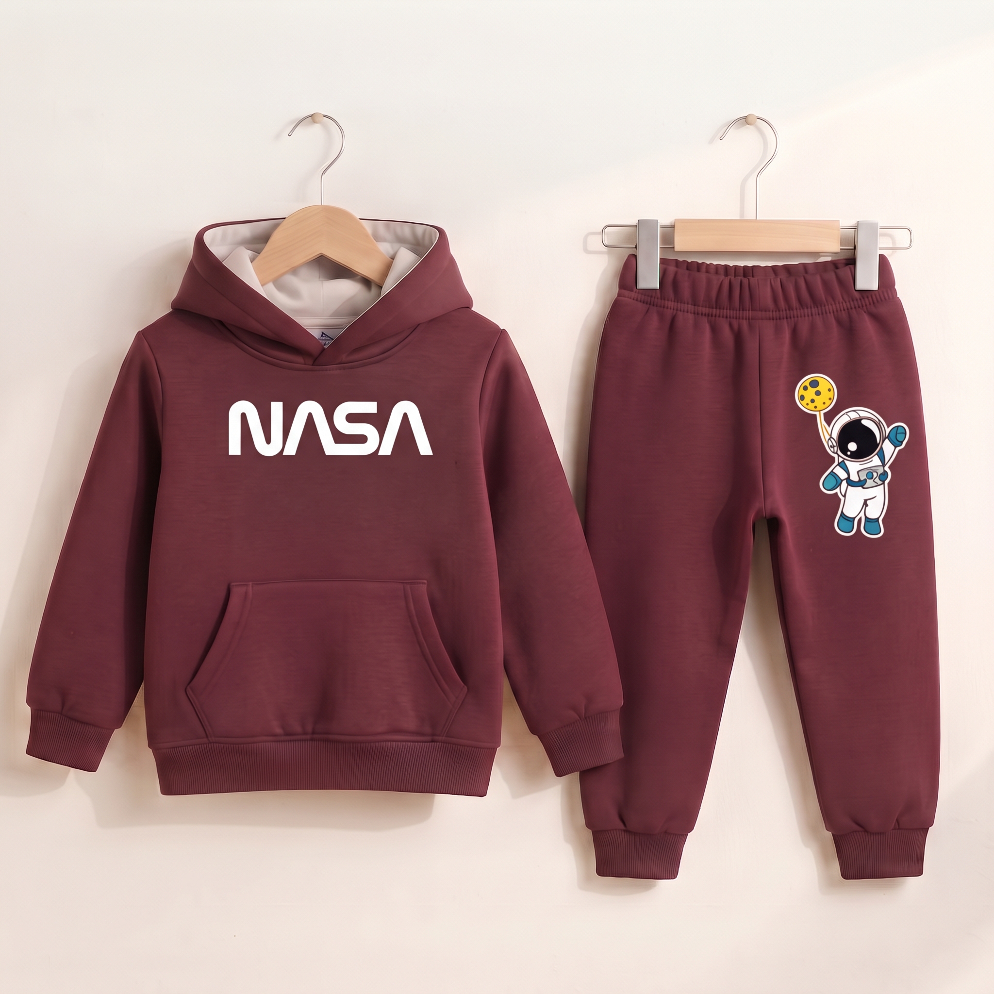 Super Soft Cotton Fleece Baby Hoodie – Warm & Skin-Friendly Winter Wear for (Boys & Girls)